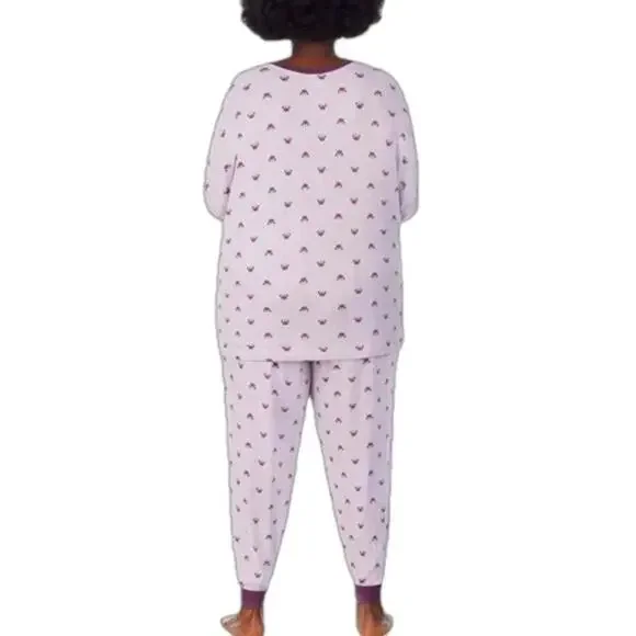 Disney Women's Pajamas Set Purple Size XXL NWT - Picture 4 of 6